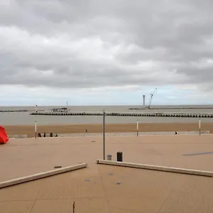 Luxe Appartement, Zeezicht, Garage En Topligging Appartement Oostende